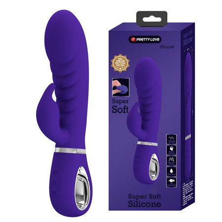 Pretty Love Prescott Purple Wibrator Królik