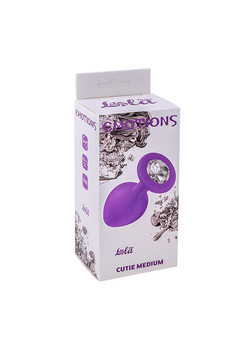 Lola Toys Ozdobny korek analny wtyczka kryształek plug 8cm