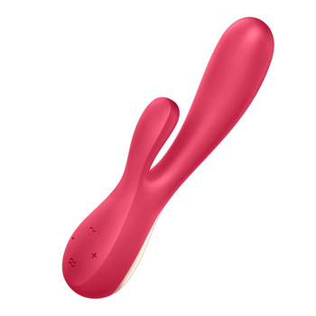 Satisfyer Mono Flex Wibrator Stymulator Łechtaczki i Punktu G Czerwony