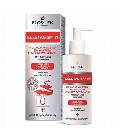 Floslek ELESTABion W kuracja wcierka do włosów przeciw wypadaniu 100ml