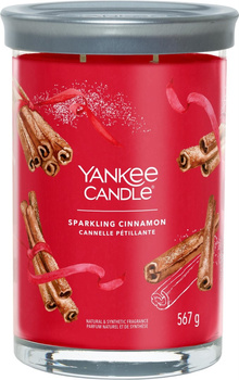 Yankee Candle Sparkling Cinnamon Świeca Zapachowa Typu Tumbler 567 g