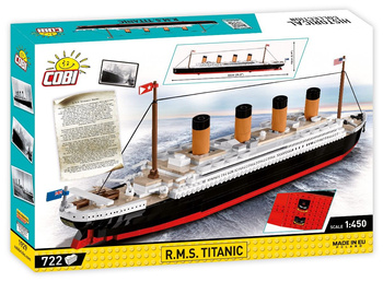 Cobi 1929-HC R.M.S. Titanic Statek Pasażerski Klocki