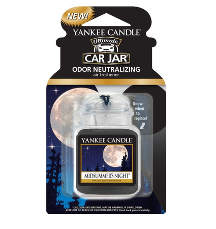 Yankee Candle Midsummer´s Night Car Jar Zapach Samochodowy Zawieszka