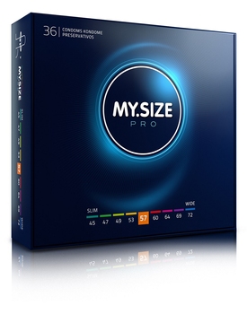 MY.SIZE PRO Condoms prezerwatywy 57mm 36szt