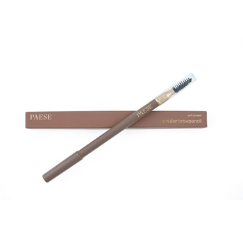 Paese Powder Brow Pencil pudrowa kredka do brwi Soft Brown 1.19g