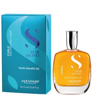 Alfaparf Semi Di Lino Curls Multi-Benefit Oil Olejek do Włosów 100 ml