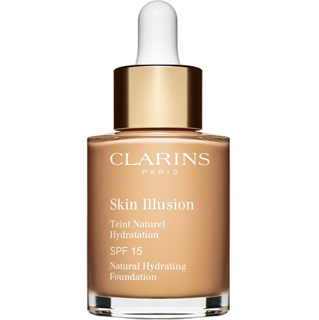 Clarins Skin Illusion Natural Hydrating Foundation Spf 15 108.5 Cashew 30ml