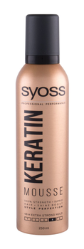 Pianka do włosów Syoss Professional Performance Keratin Mousse 250 ml