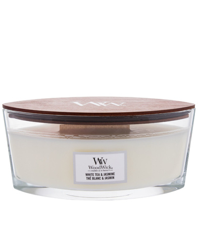 WoodWick White Tea & Jasmine Świeca Zapachowa 453,6 g