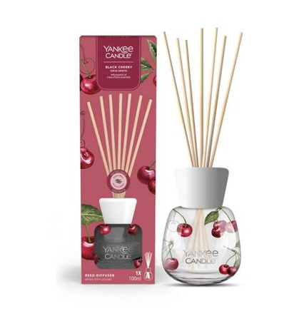 Yankee Candle Black Cherry Dyfuzor z Pałeczkami 100 ml