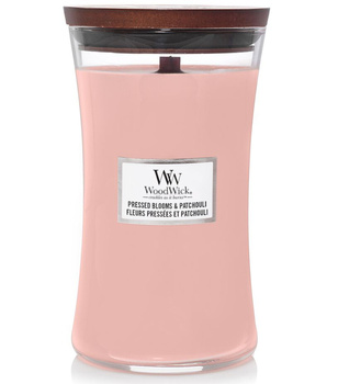 WoodWick Pressed Blooms & Patchouli Świeca Zapachowa 609,5 g