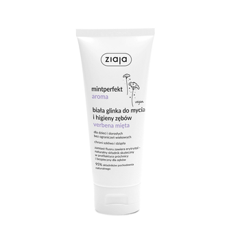 Pasta do zębów Ziaja Mintperfect Aroma White Clay Verbena & Mint 100 ml