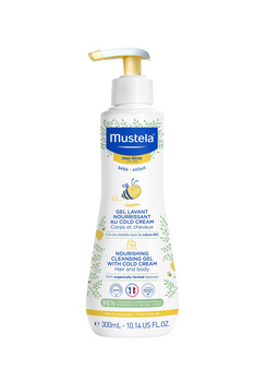 Mustela Bebe Nourishing Cleansing Gel with Cold Cream Żel pod Prysznic 300 ml