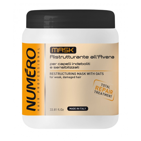 Numero Restructuring Mask With Oats Maska do Włośow 1000 ml