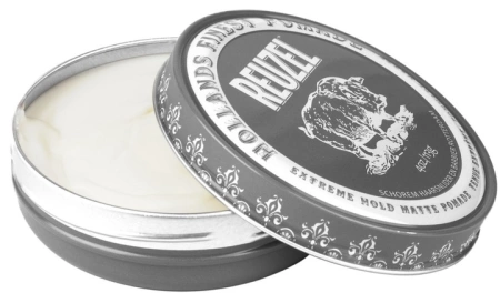 Reuzel Hollands Finest Pomade Mocno Utrwalająca Pomada na Bazie Wody Black 113 g