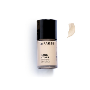 Paese Long Cover Foundation podkład matujący do cery tłustej i mieszanej 01M Porcelana 30ml