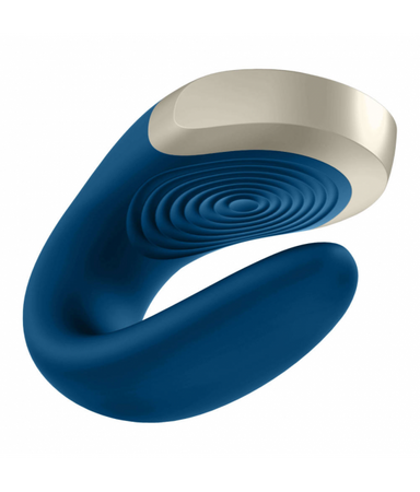 Satisfyer Wibrator dla par aplikacja Satisfyer Double Love niebieski