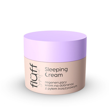Fluff Sleeping Cream Regenerujący Krem na Noc z Pyłem Księżycowym 50 ml