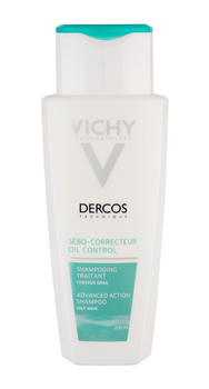 Szampon do włosów Vichy Dercos Technique Oil Control 200 ml