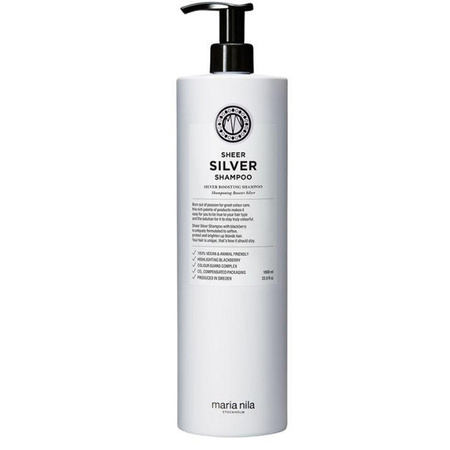 Szampon do włosów Maria Nila Sheer Silver  1000 ml