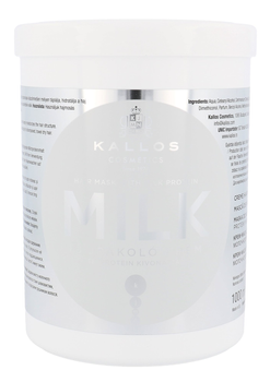 Maska do włosów Kallos Cosmetics Milk  1000 ml
