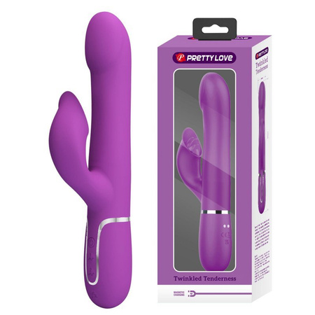 Pretty Love Falin Purple Wibrator 7 Wibracji 3 Prędkości + Przycisk Burst Climax