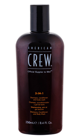 American Crew 3w1 Shampoo Conditioner And Body Wash Szampon Odżywka i Żel do Kąpieli 250 ml