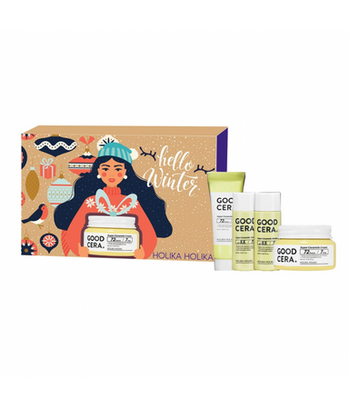 Good Cera Super Ceramide zestaw nawilżający krem do twarzy 60ml + nawilżający krem do twarzy 20ml + nawilżająca emulsja 20