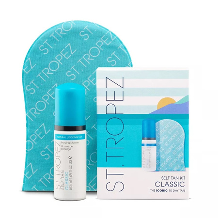 ST.TROPEZ Self Tan Kit Classic Pianka Opalająca 50 ml + Rękawica Zestaw