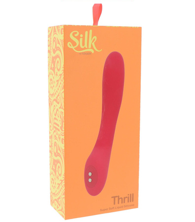 ToyJoy Thrill Soft Silicone G-Spot Pink Wibrator Stymulujący Punkt G