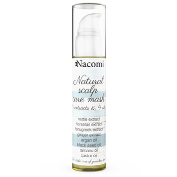 Nacomi Natural Scalp Naturalna Maska do Pielęgnacji Skóry Głowy 50 ml