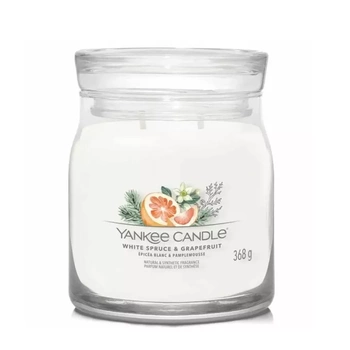 Yankee Candle Signature White Spruce & Grapefruit Świeca Zapachowa 368 g