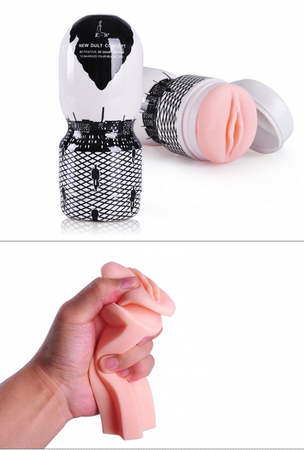 Boss Series Masturbator realistyczna wagina cyberskóra w tubie