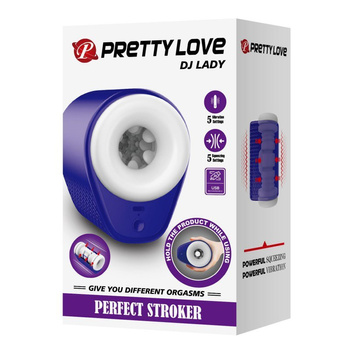 Pretty Love Dj Lady Masturbator dla Mężczyzn