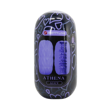Pretty Love Alice Purple Masturbator typu Jajko