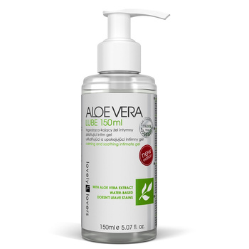 Lovely Lovers Aloe Vera Lube Intymny Żel Nawilżający z Aloesem 150 ml