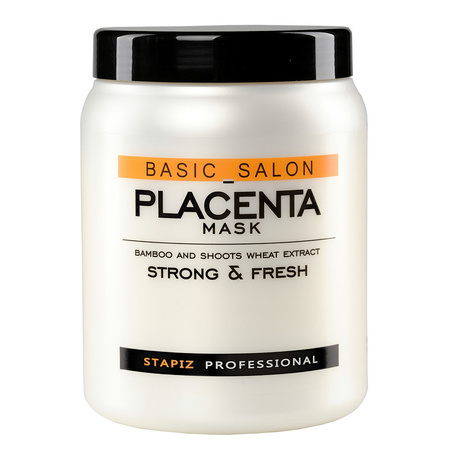 Maska do włosów Stapiz Basic Salon Placenta 1000 ml