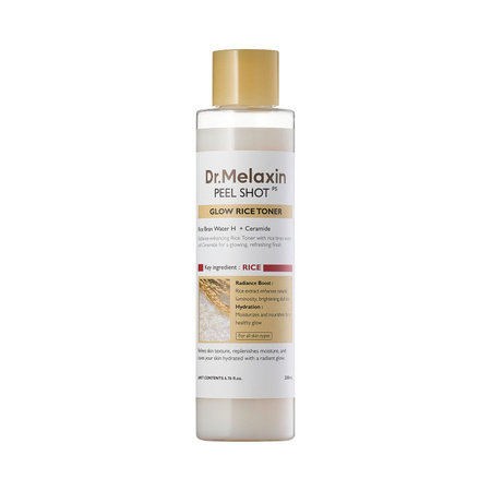 Dr.Melaxin Peel Shot Glow Rice Toner Tonik Rozświetlający 200 ml