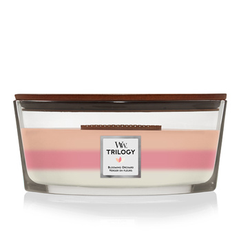 WoodWick Trilogy Blooming Orchard Świeca Zapachowa 453,6 g
