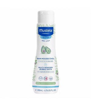 Mustela Multi-Sensory Bubble Bath Płyn do Mycia Dzieci i Niemowląt 200 ml