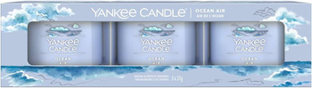 Yankee Candle Ocean Air Zestaw Mini Świec Zapachowych 3 x 37 g