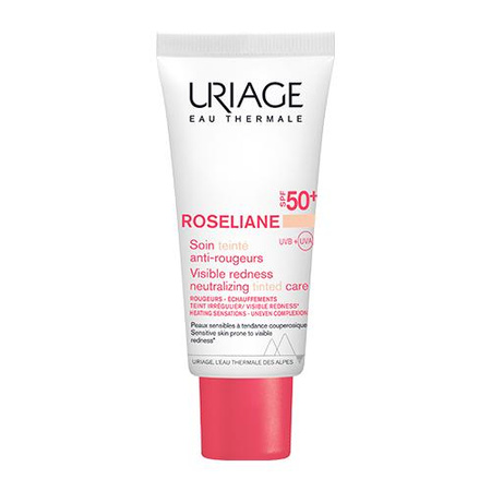 Uriage Roseliane Cream CC Krem Redukujący Zaczerwienienia SPF50 40 ml