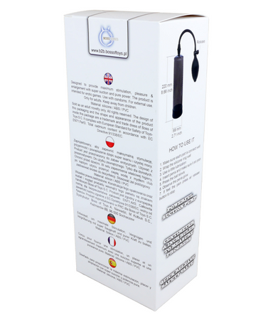 Boss Series Silna pompka do powiększania penisa próżniowa