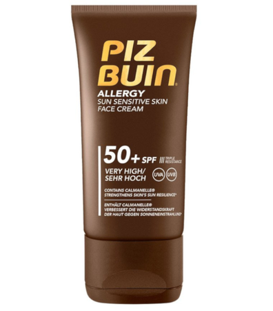 Piz Buin Allergy Sun Sensitive Skin Face Cream Preparat do Opalania Twarzy 50 ml