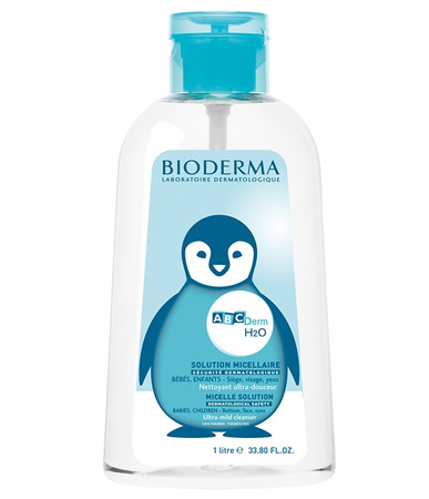 Bioderma ABCDerm H2O Micellar Water Płyn Micelarny 1000 ml
