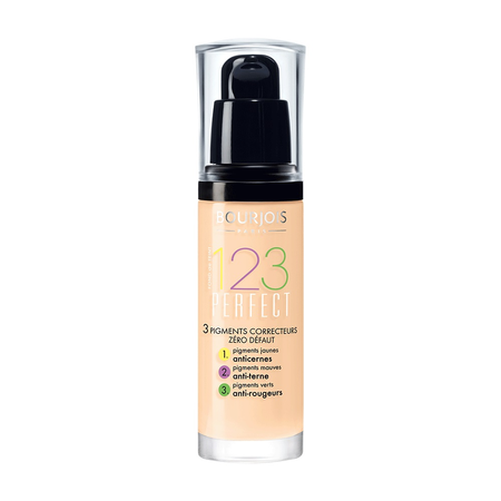 Bourjois Paris 123 Perfect Podkład Ujednolicający 51 Light Vanilla 30 ml