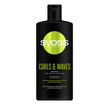 Syoss Curls & Waves Shampoo szampon do włosów falowanych i kręconych 440ml