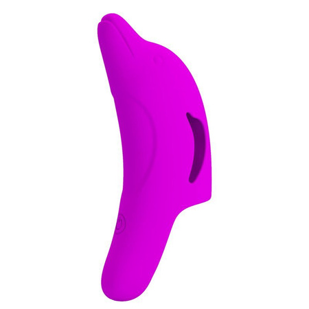 Pretty Love Delphini Purple Wibrator na Palec Delfinek