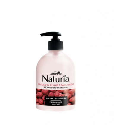 Joanna Naturia mydło w płynie z balsamem Malina 500ml