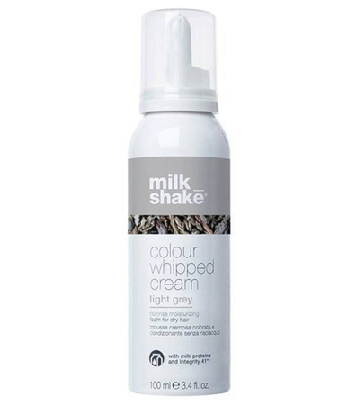Milk Shake Color Whipped Light Gray Koloryzująca Pianka do Włosów 100 ml